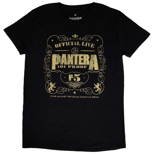Pantera T-Shirt: 101 Proof