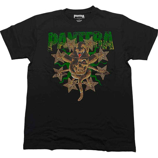 Pantera T-Shirt: Skull & Snake