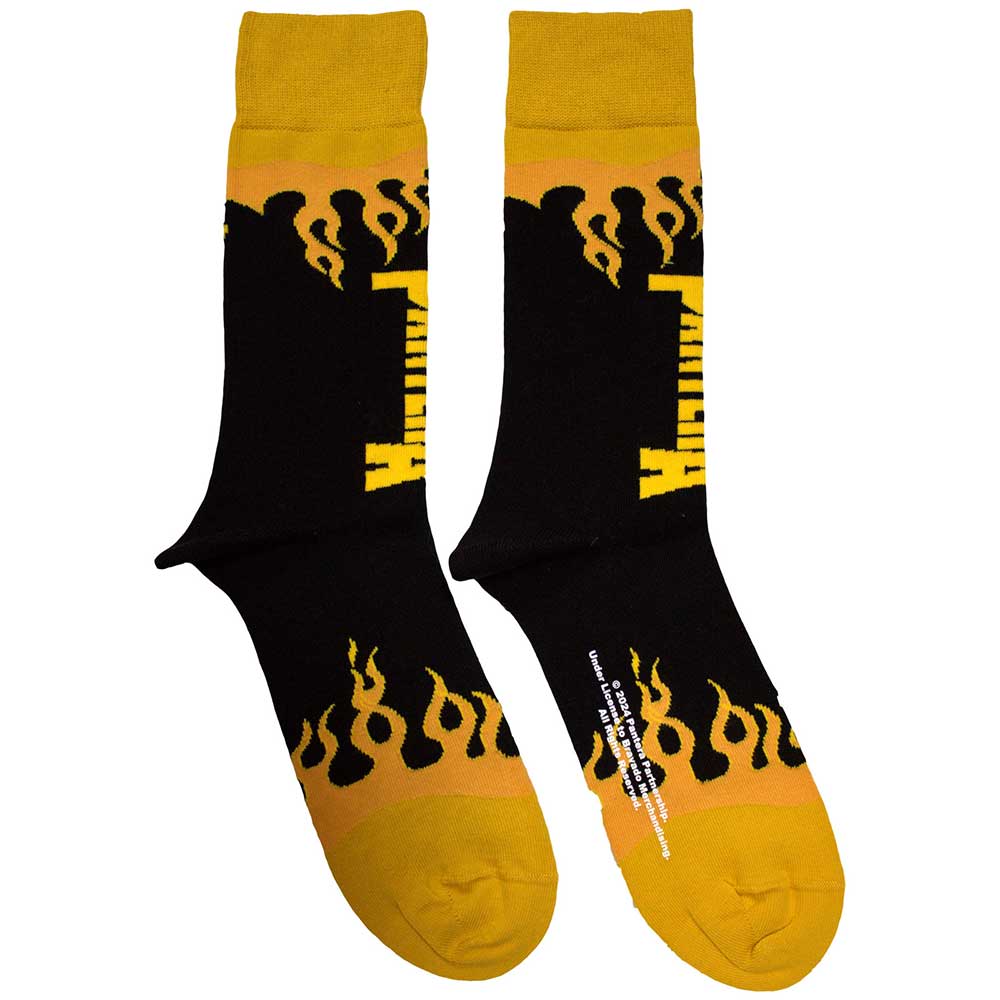 Pantera Socks: Flame
