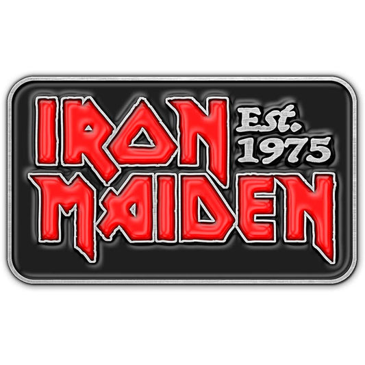Iron Maiden Badge: Est 1975