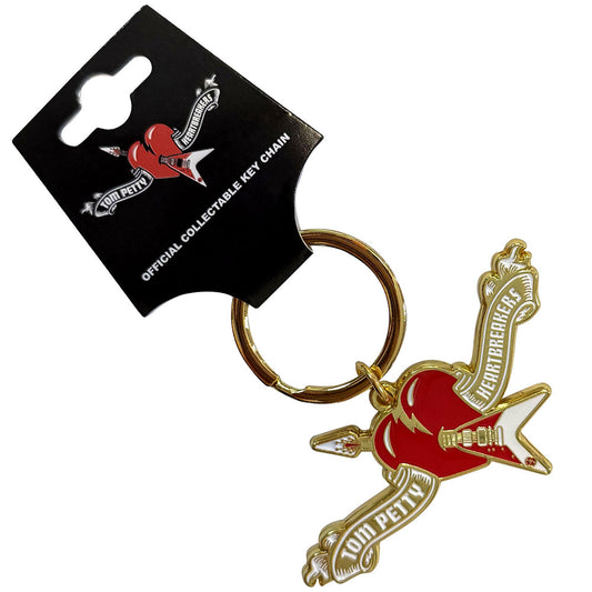 Tom Petty & The Heartbreakers Keychain: Heart Logo