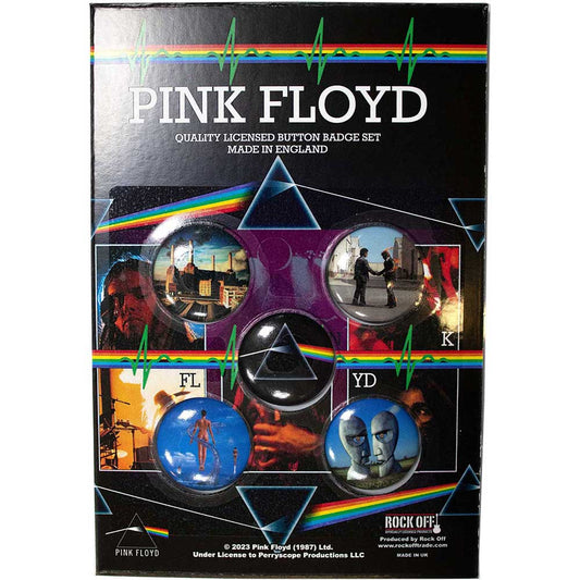 Pink Floyd Badge: Album Covers