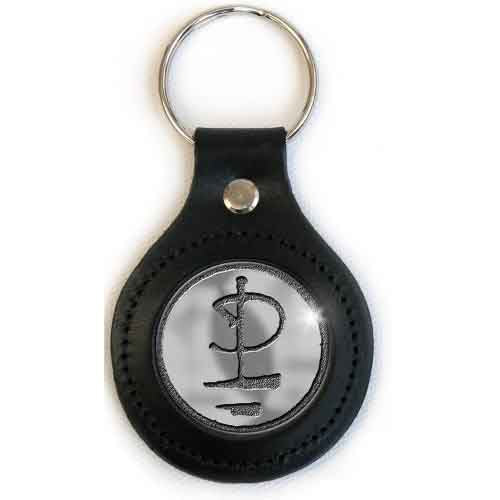 Pink Floyd Leather Keychain: Icon