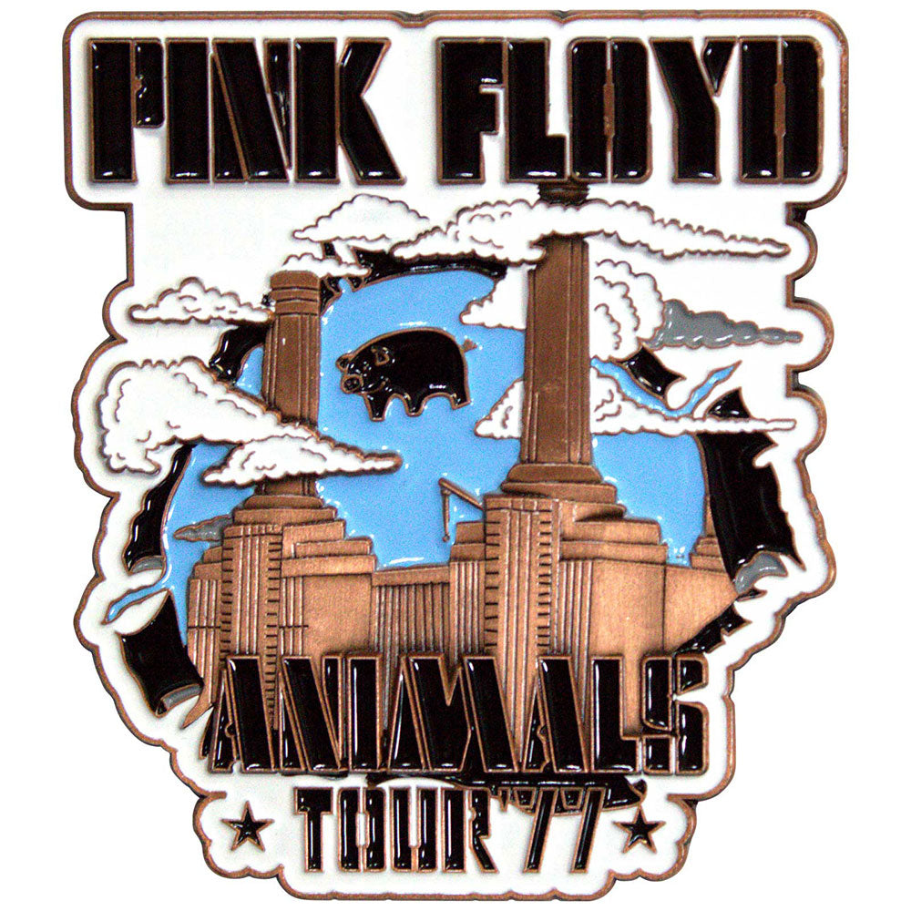 Pink Floyd Premium Fridge Magnet: Animals Tour '77