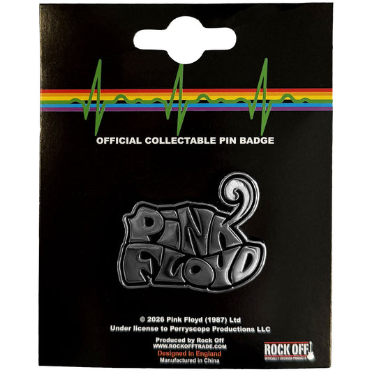 Pink Floyd Badge: Swirl Logo