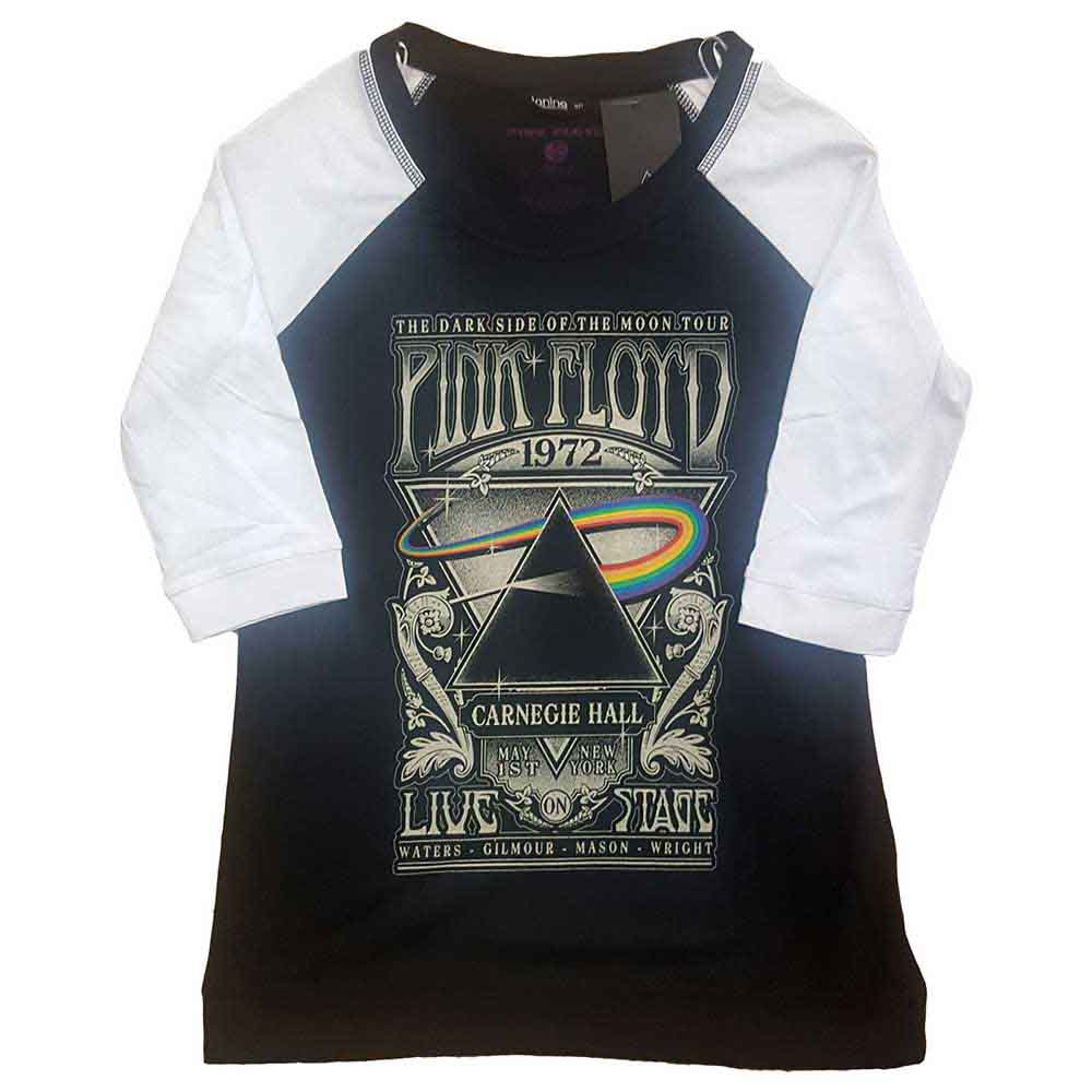Pink Floyd Ladies T-Shirt: Carnegie Hall Poster