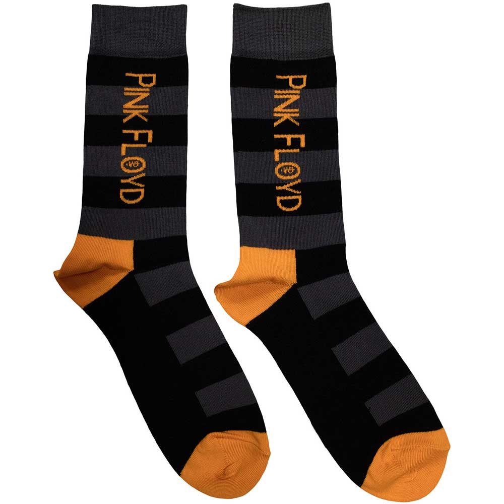 Pink Floyd Socks: Orange Logo