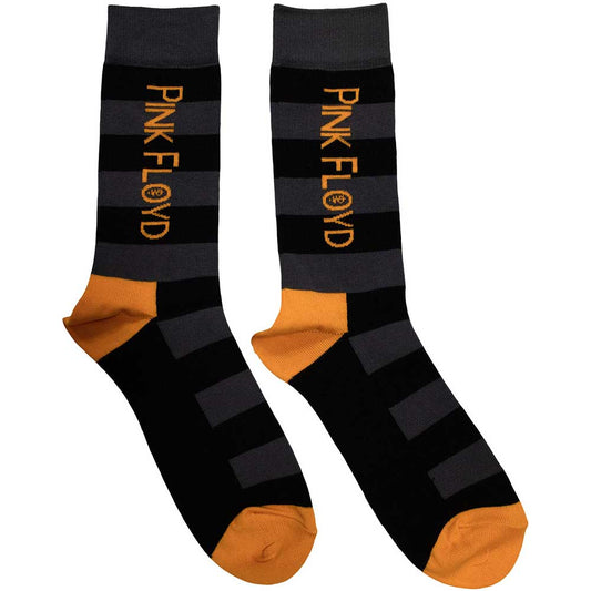 Pink Floyd Socks: Orange Logo