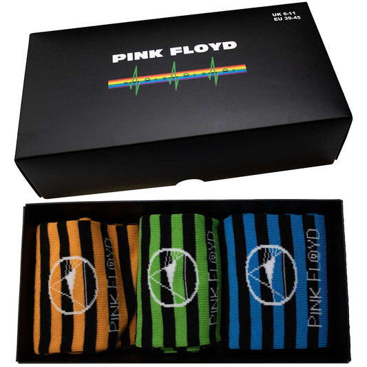Pink Floyd Ankle Socks Set: Mono Prism