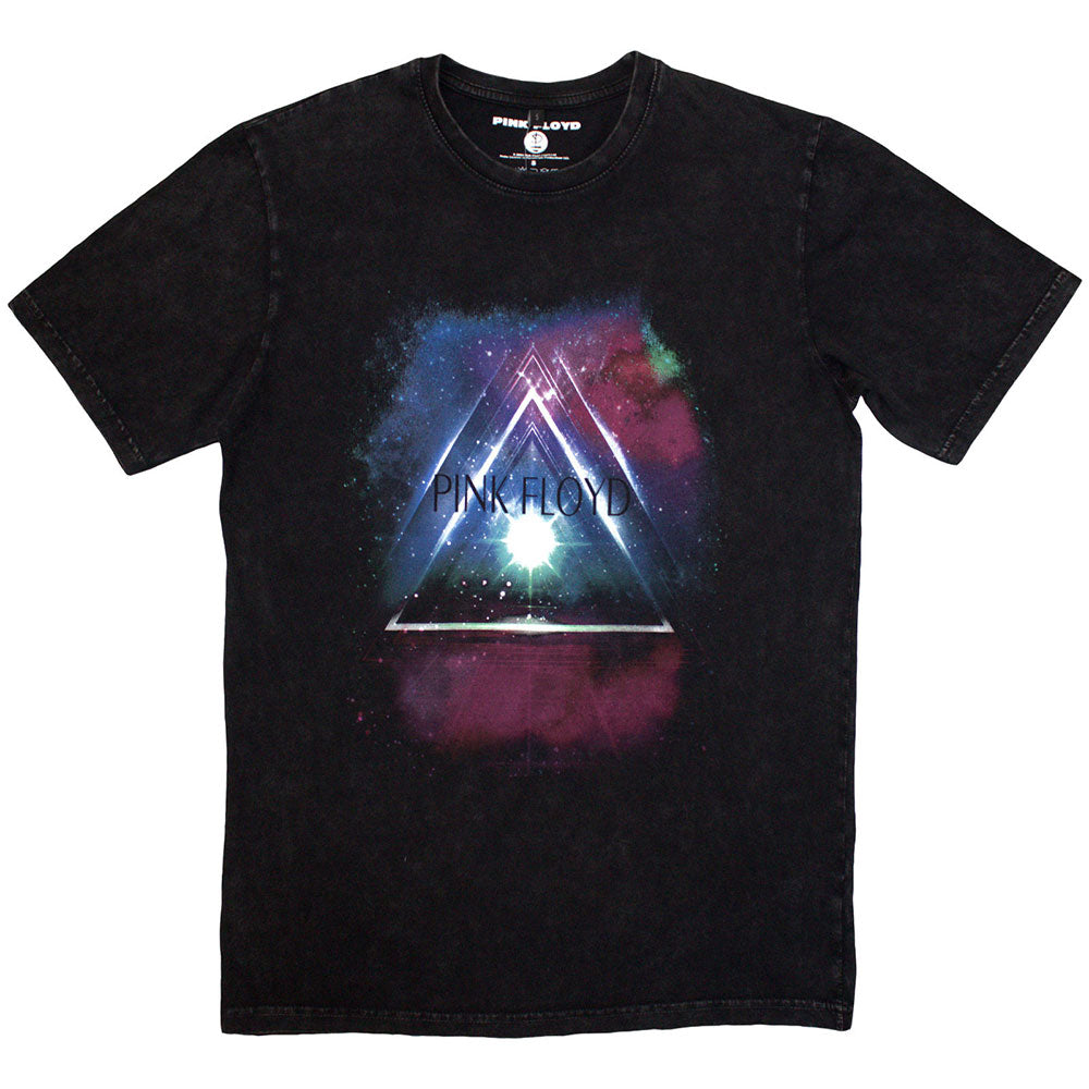 Pink Floyd Stone Wash T-Shirt: Space Prism