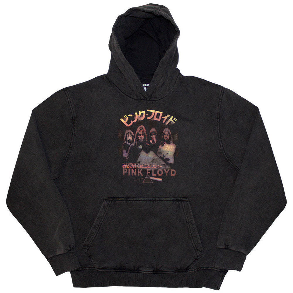 Pink Floyd Stone Wash Pullover Hoodie: Japan Poster