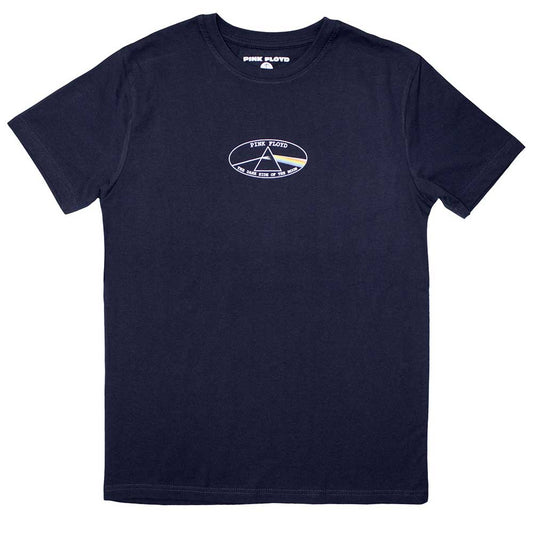 Pink Floyd T-Shirt: Mini Dark Side of The Moon Oval