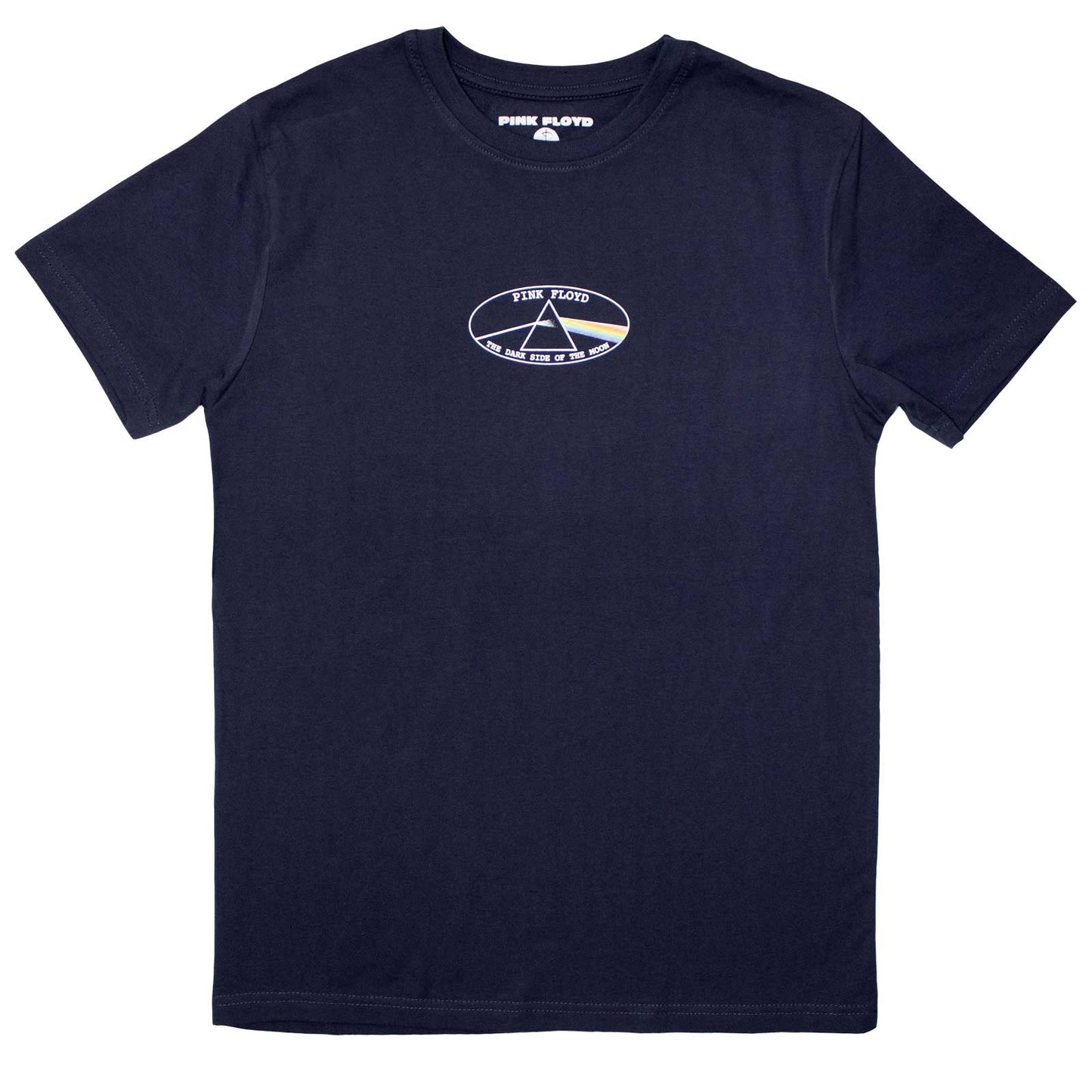Pink Floyd T-Shirt: Mini Dark Side of The Moon Oval