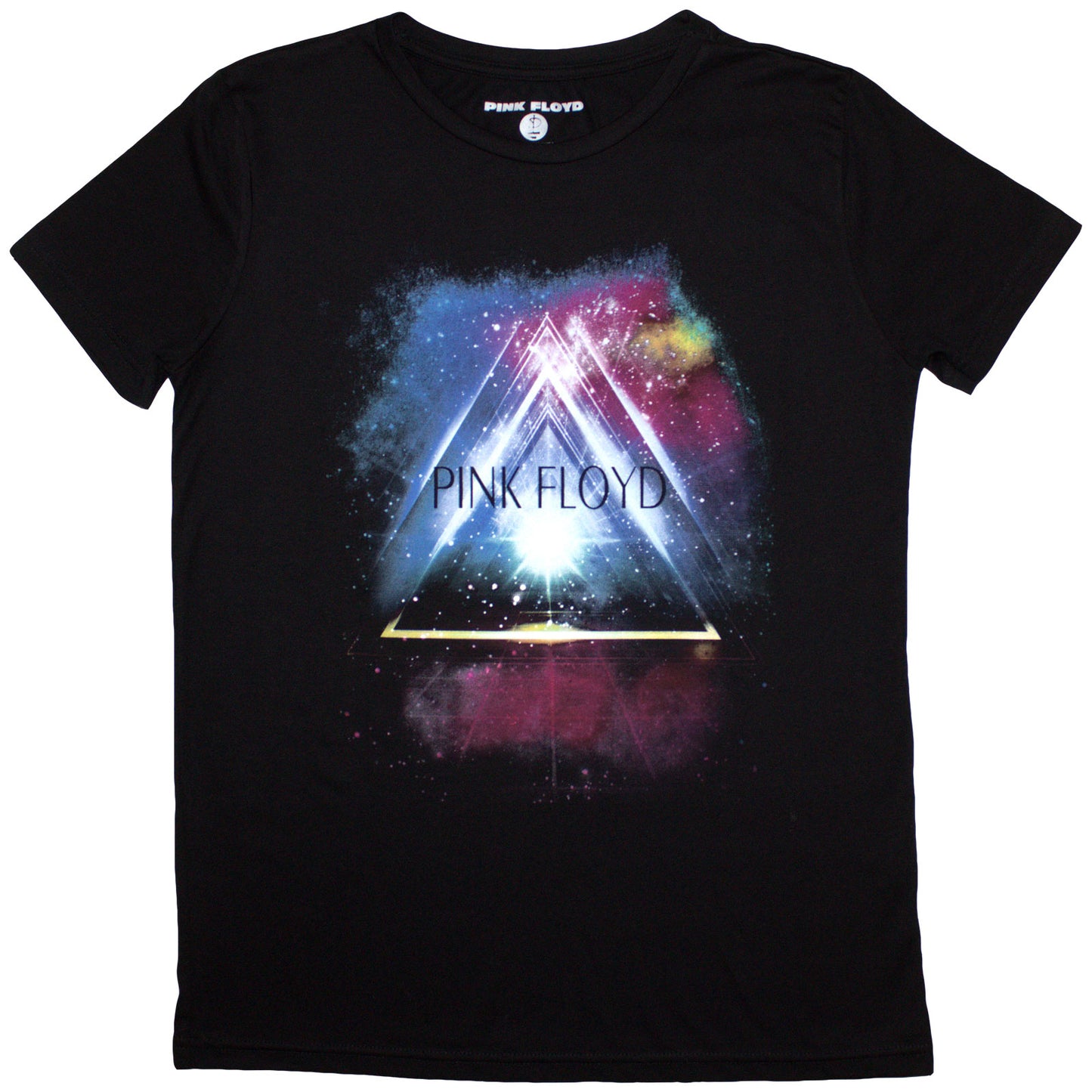 Pink Floyd Ladies T-Shirt: Space Prism