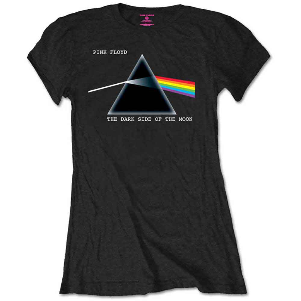 Pink Floyd Ladies T-Shirt: Dark Side of the Moon Courier