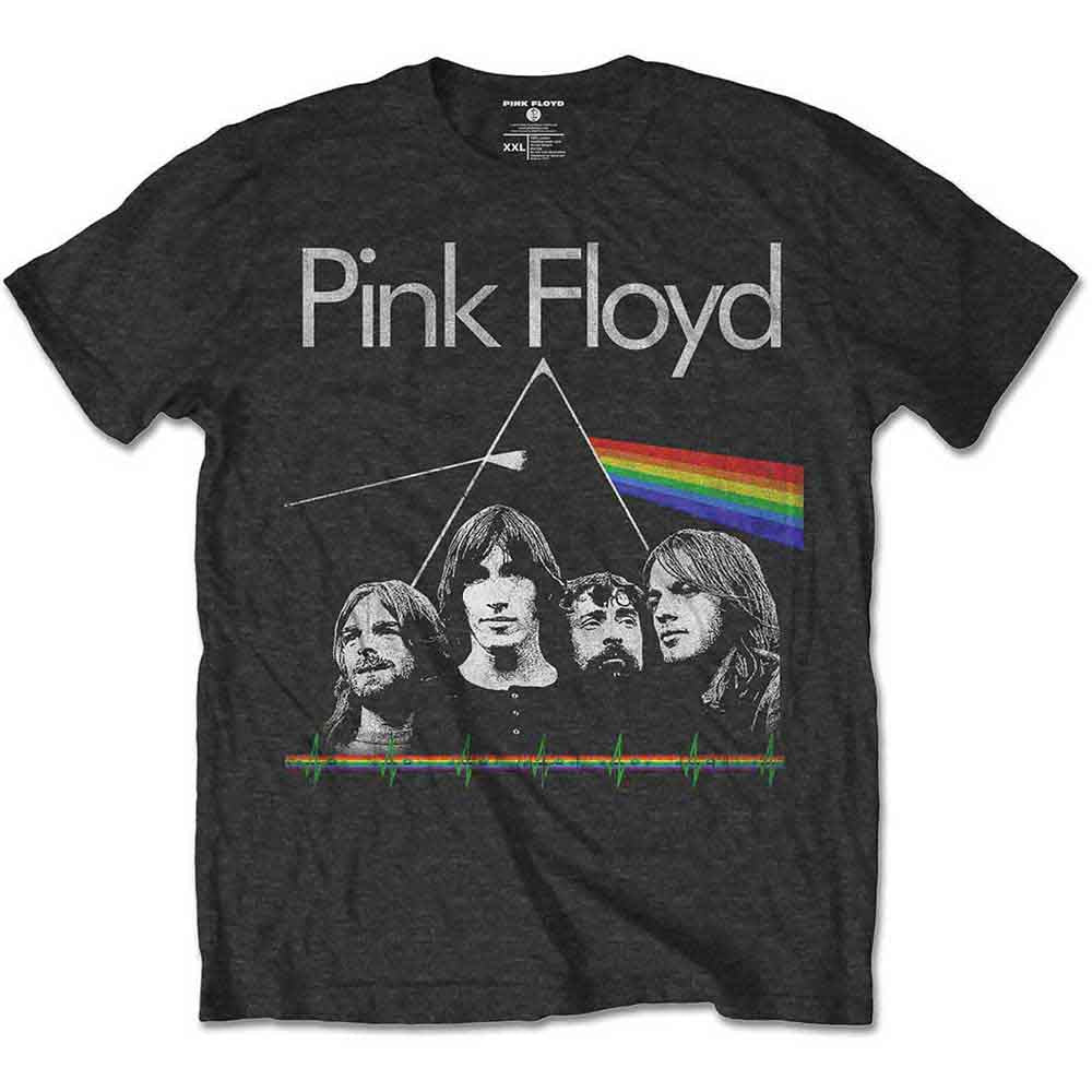 Pink Floyd T-Shirt: Dark Side of the Moon Band & Pulse