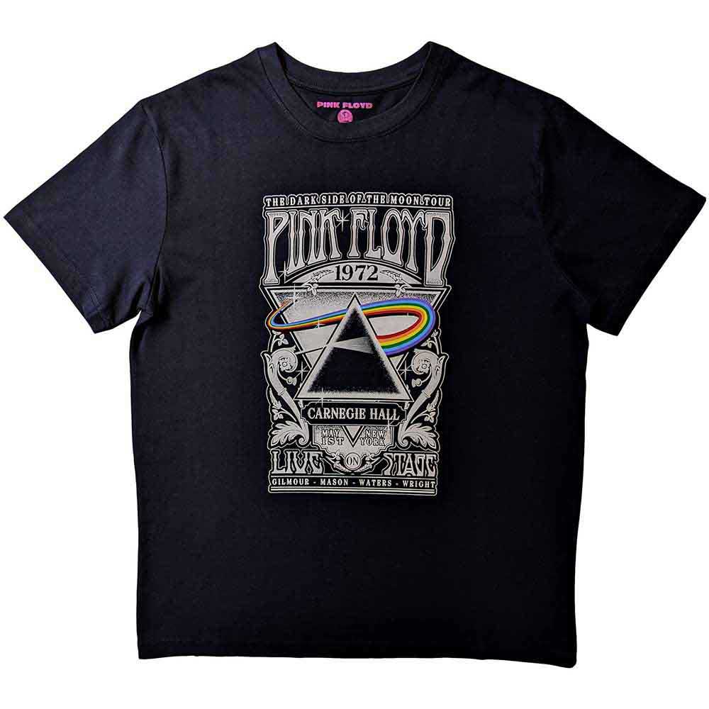 Pink Floyd T-Shirt: Carnegie Hall Poster