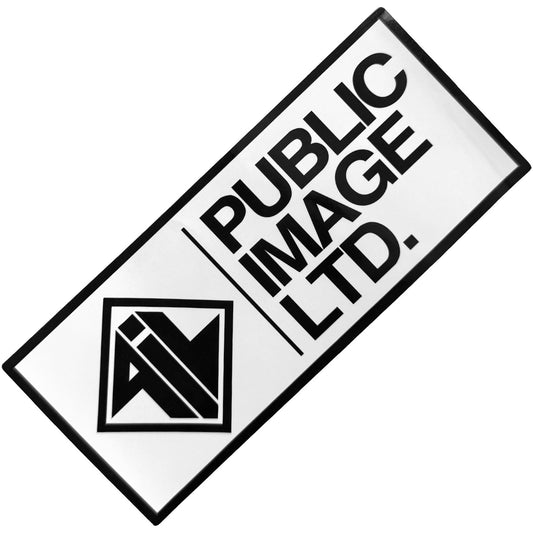PIL (Public Image Ltd) Sticker: New Logo Stacked Text