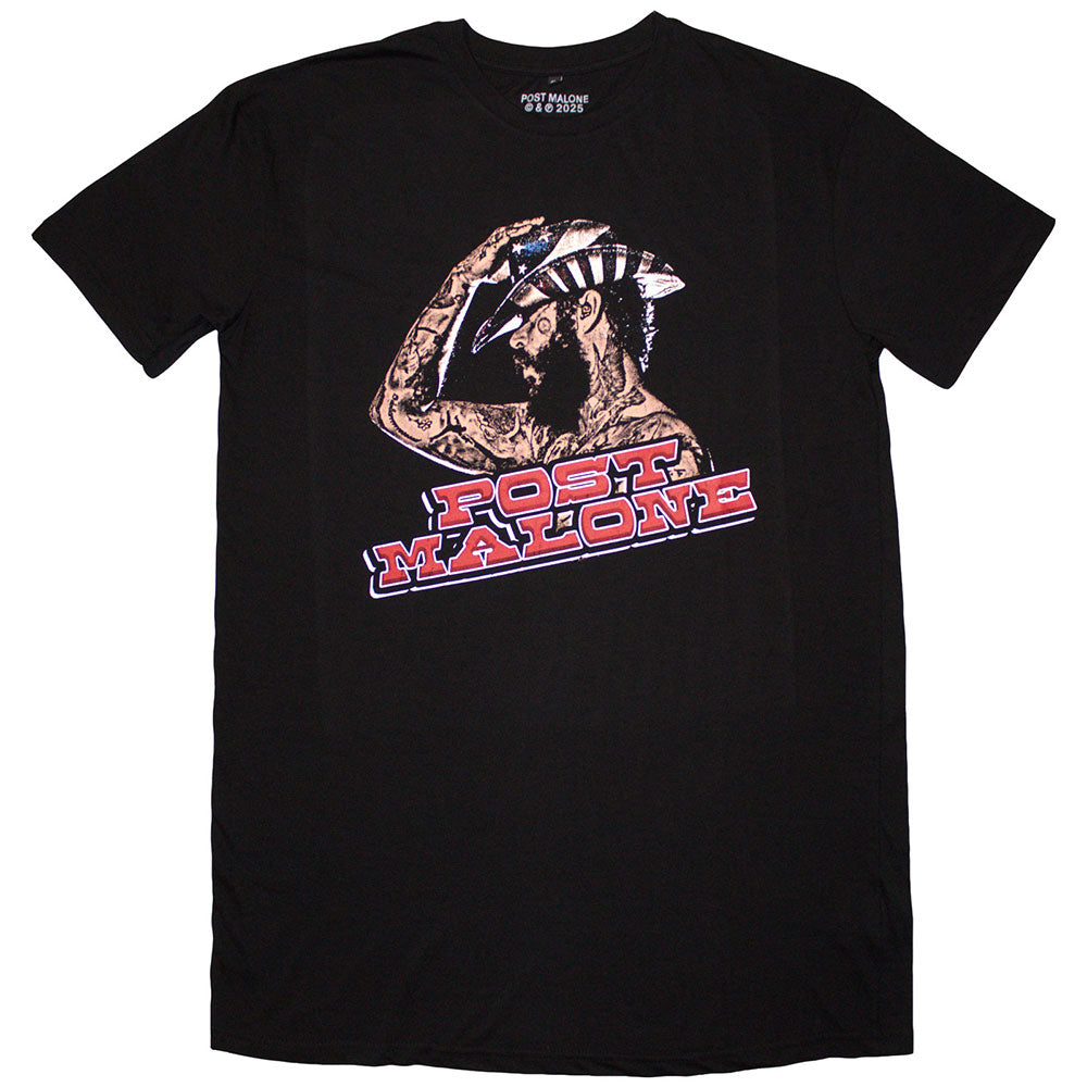 Post Malone Ladies T-Shirt Dress: Cowboy Hat