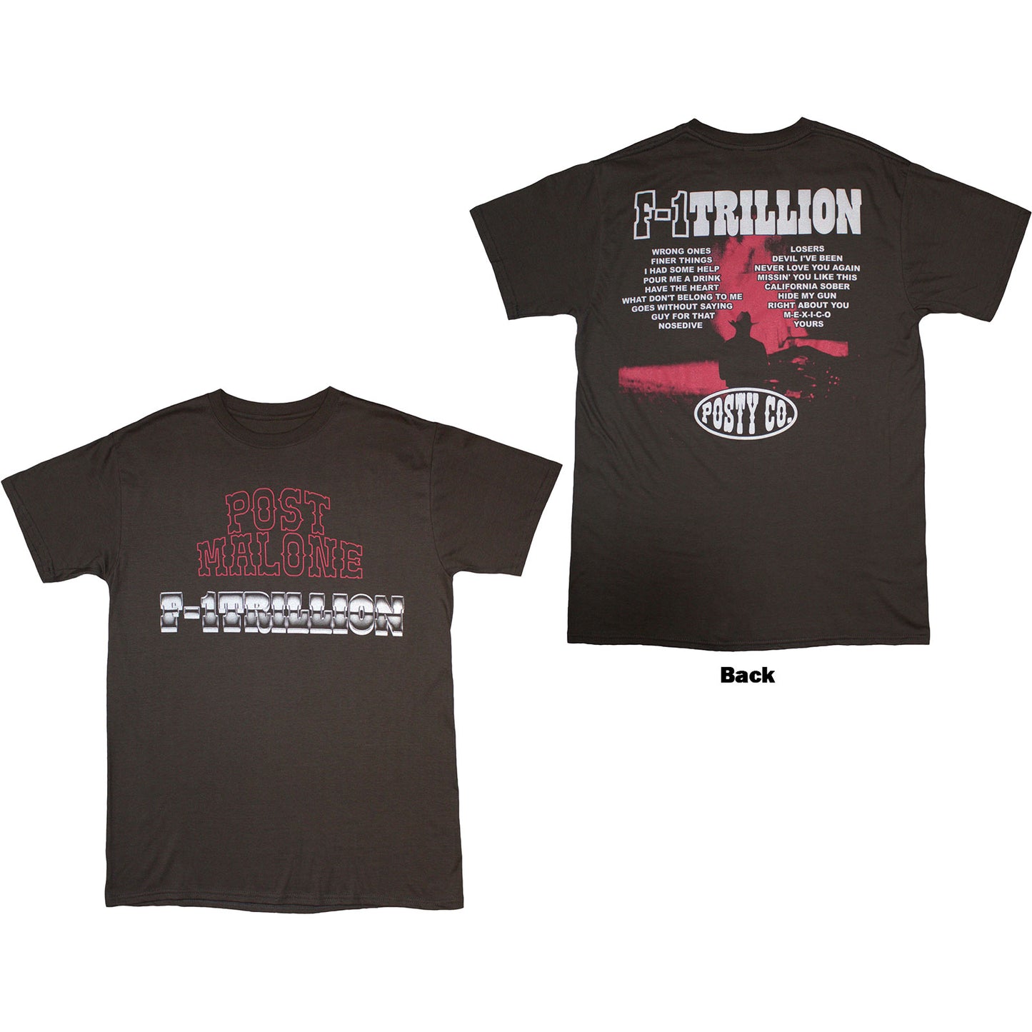 Post Malone T-Shirt: F-1 Trillion