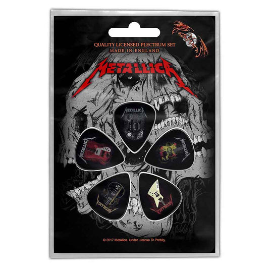 Metallica Plectrum Pack: Guitars