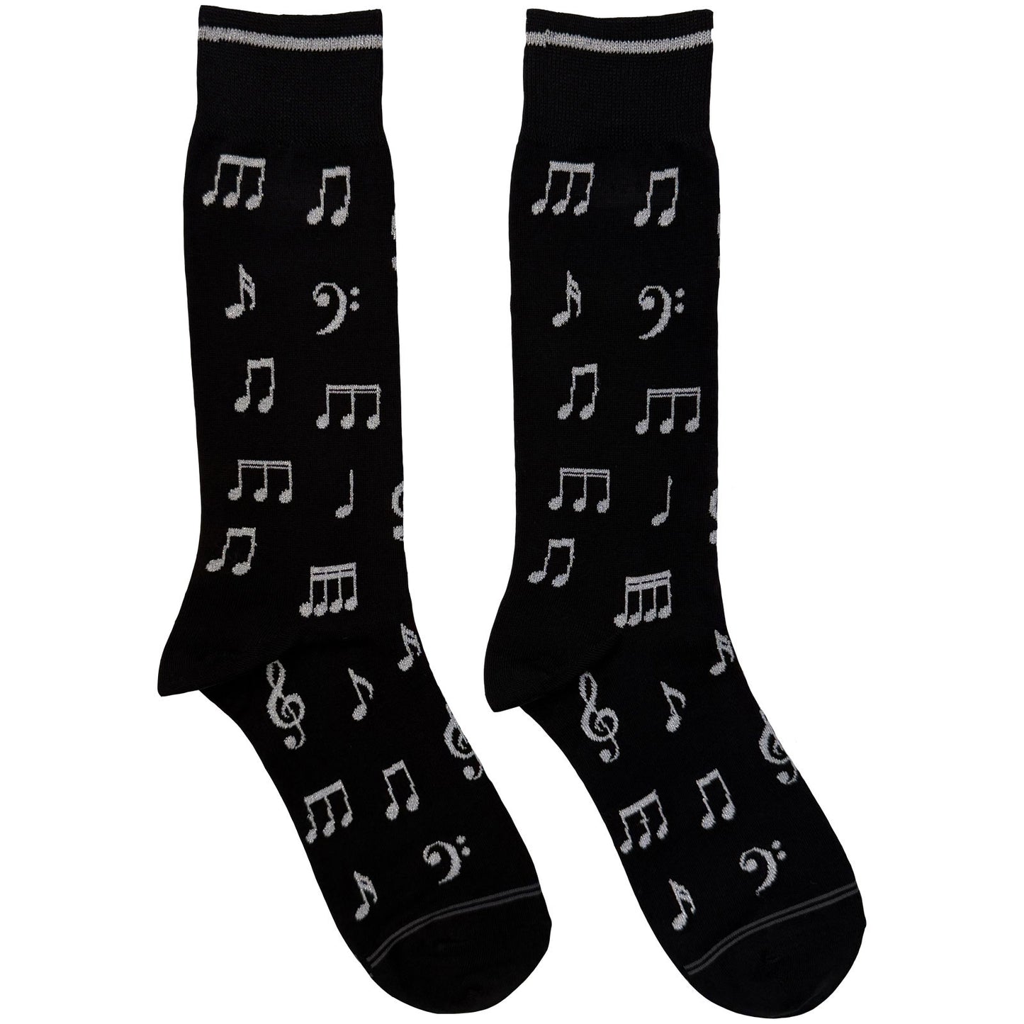 Perri's Crew Socks: Musical Notes