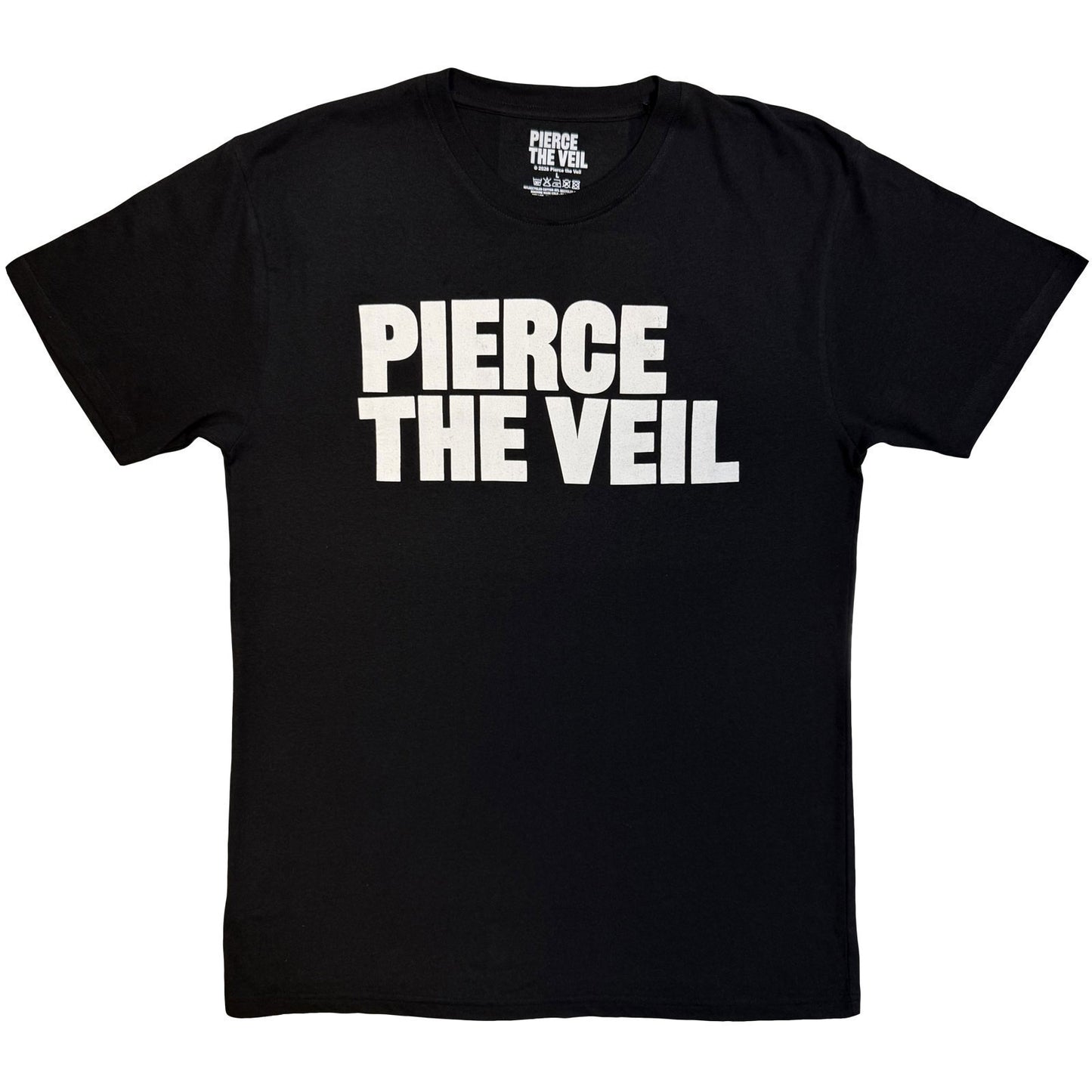 Pierce The Veil T-Shirt: Logo Mono