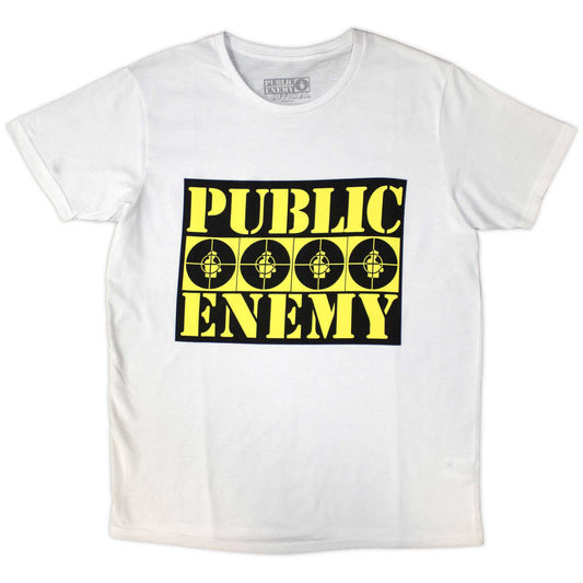 Public Enemy T-Shirt: Four Logos