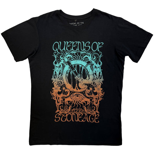 Queens Of The Stone Age Carbon T-Shirt: Montage