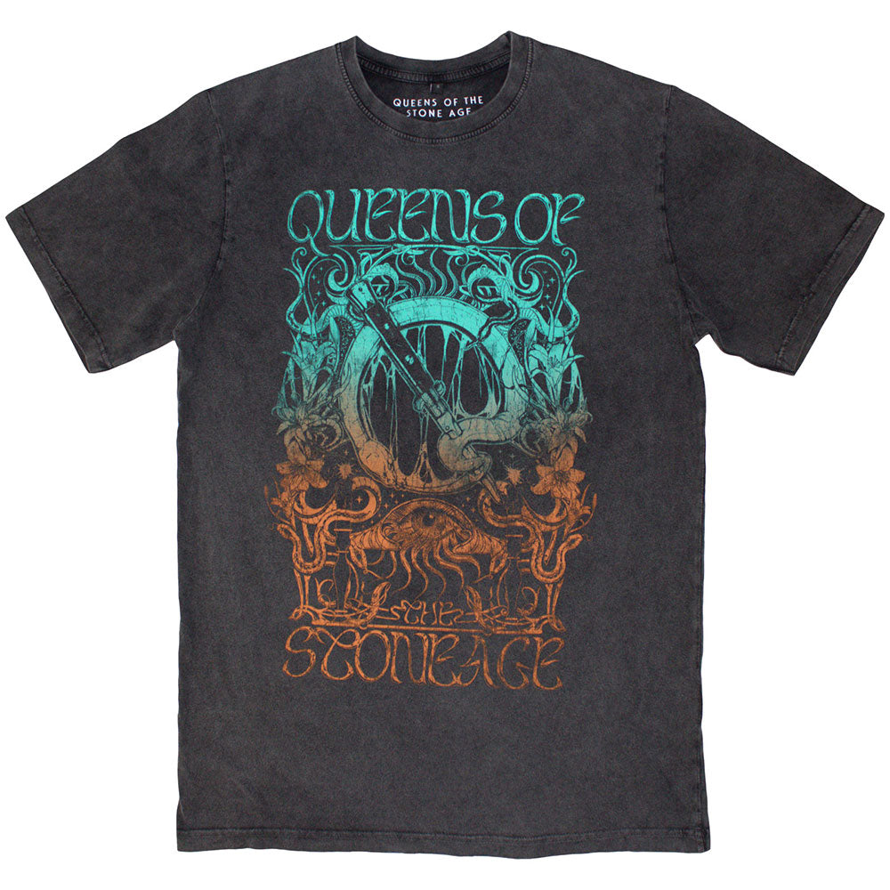 Queens Of The Stone Age Stone Wash T-Shirt: Montage