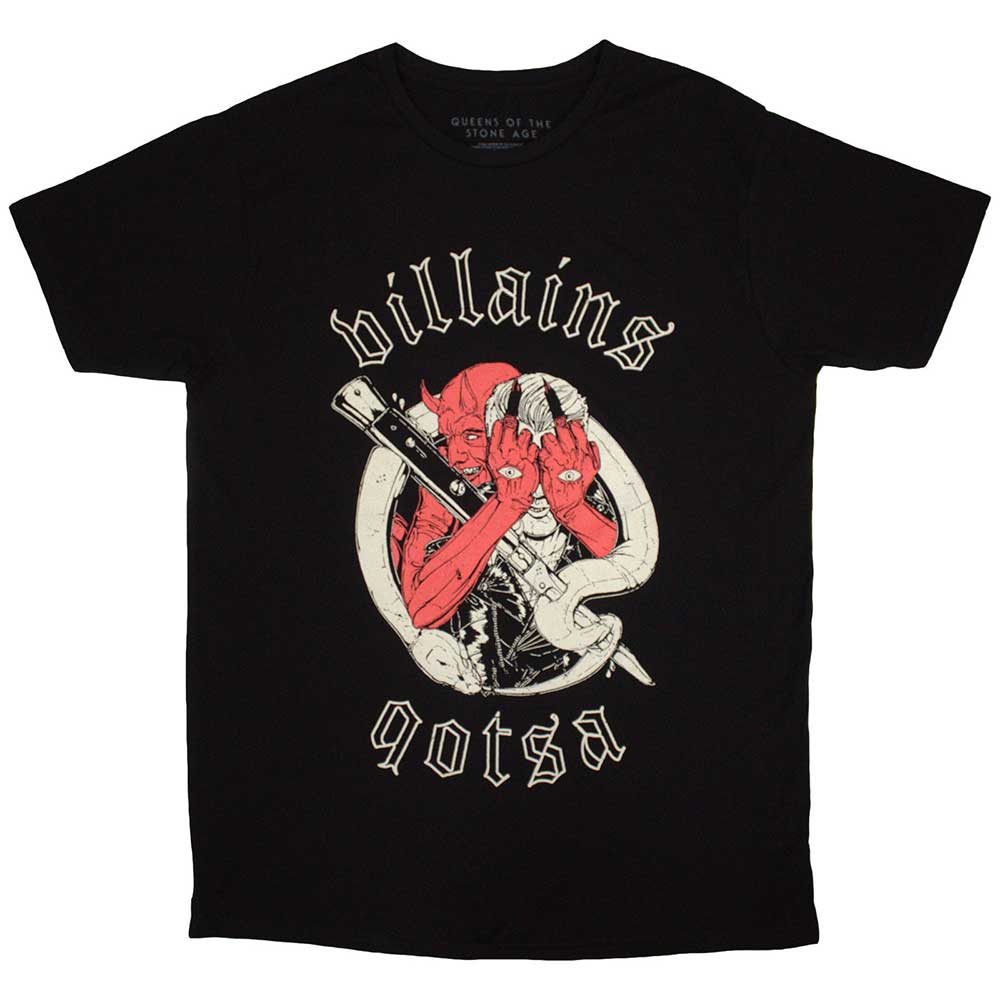 Queens Of The Stone Age T-Shirt: Villains
