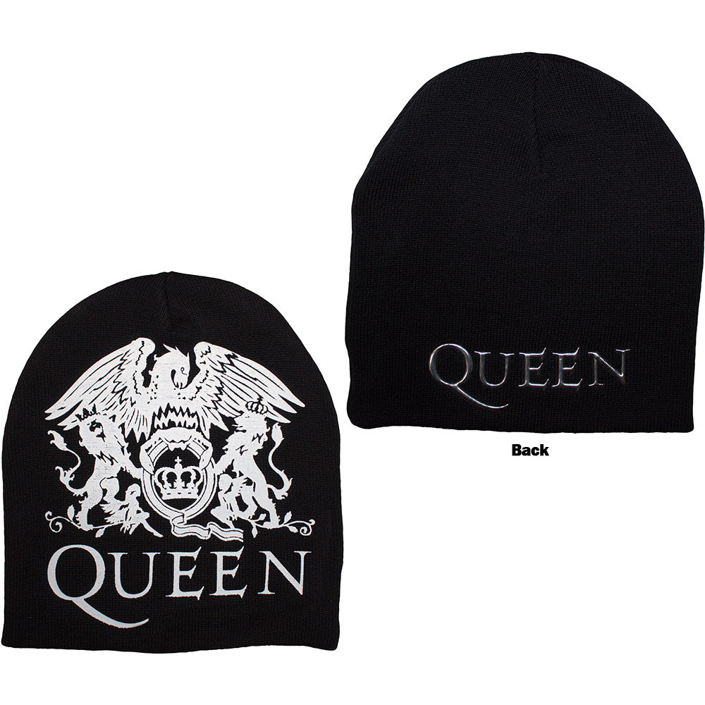 Queen Beanie Hat: Crest