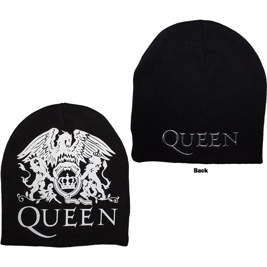 Queen Beanie Hat: Crest