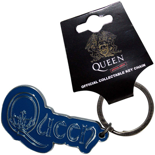 Queen Keychain: Crown In Q Logo