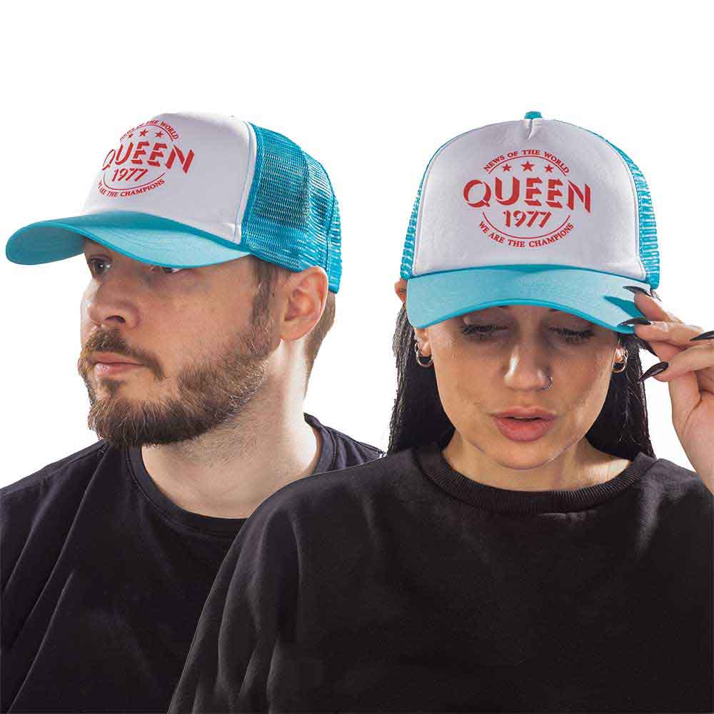 Queen Baseball Cap: Champions 77