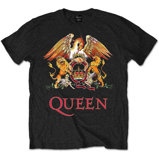 Queen T-Shirt: Classic Crest