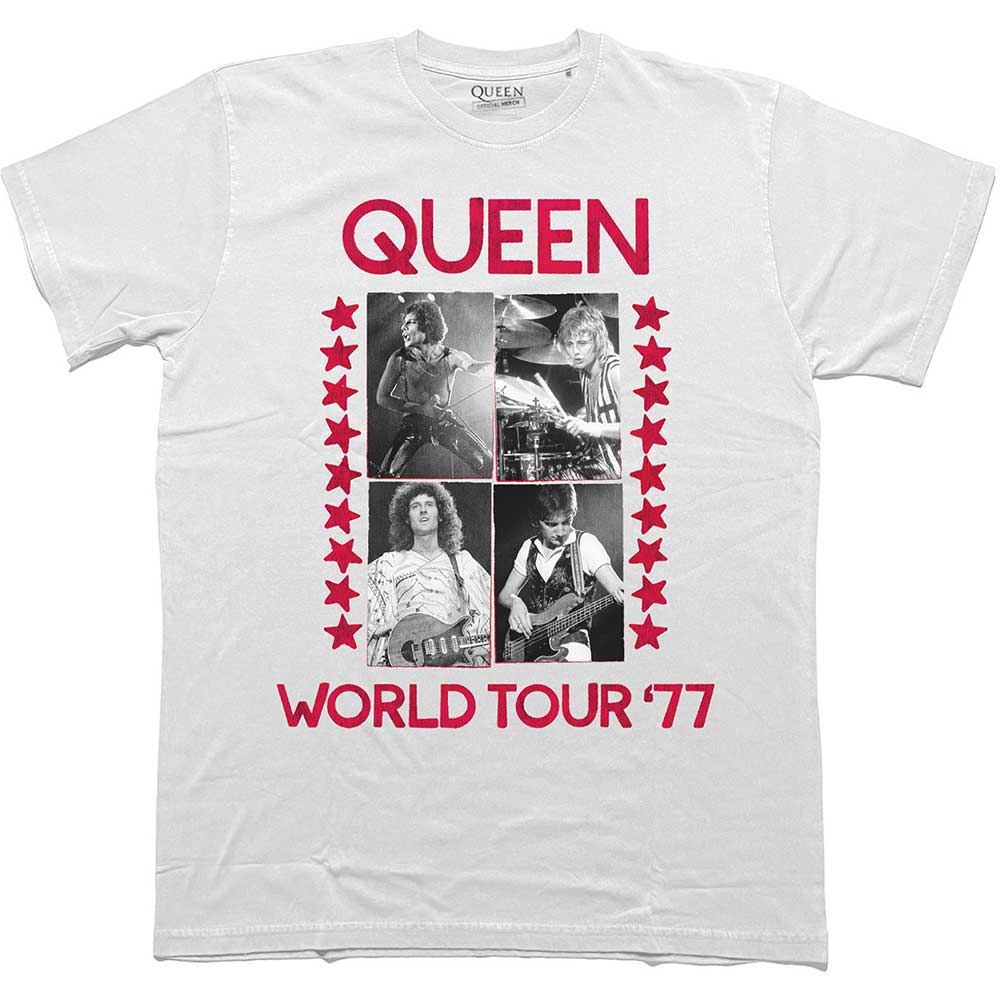 Queen T-Shirt: World Tour 77