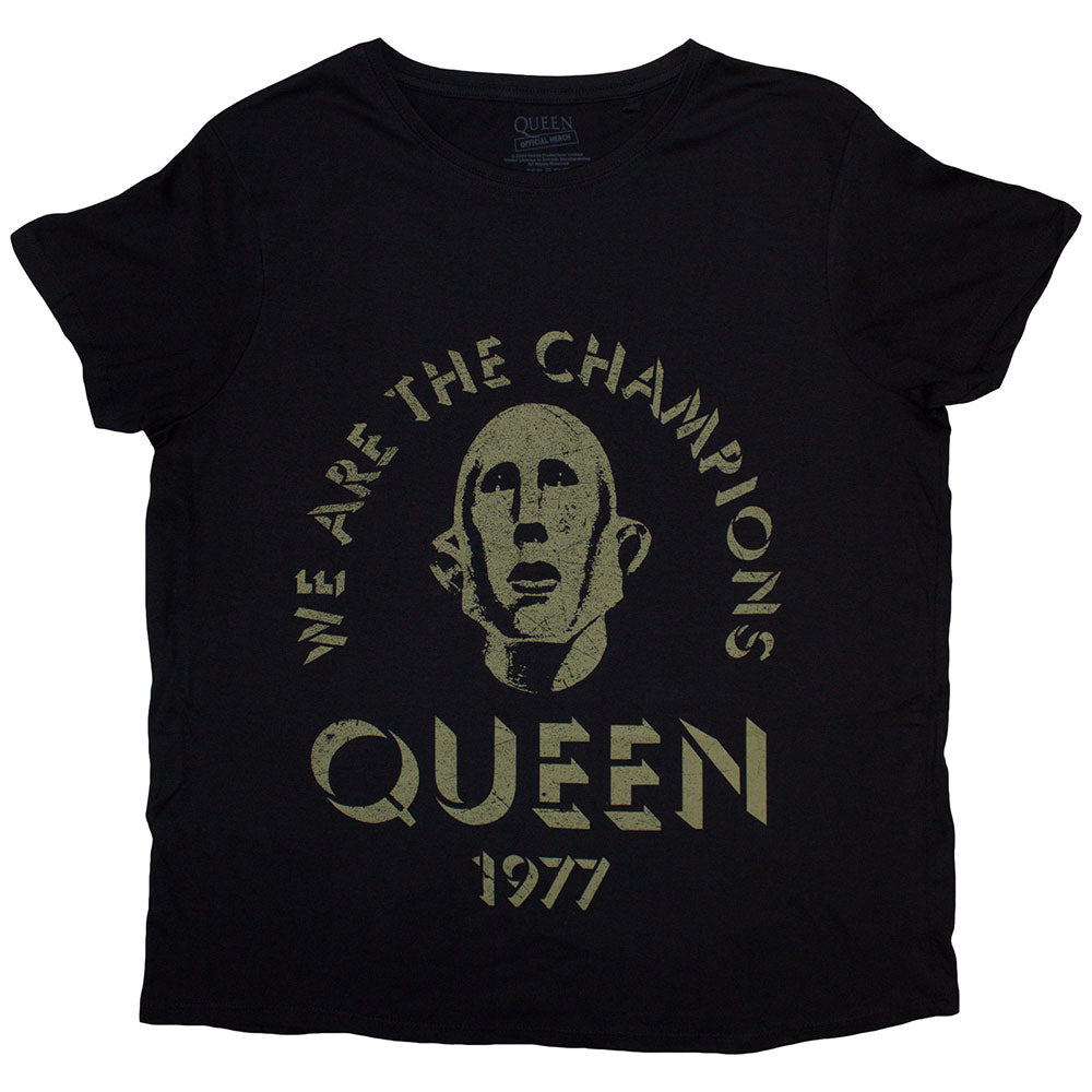 Queen Ladies T-Shirt: We Are The Champions