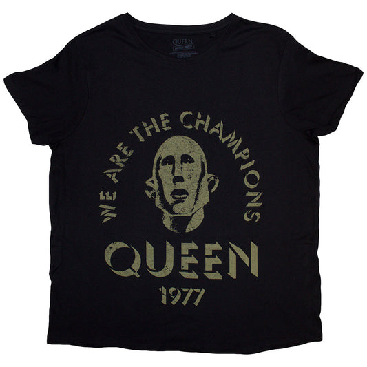 Queen Ladies T-Shirt: We Are The Champions