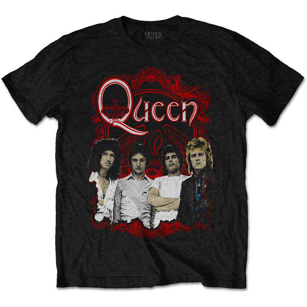 Queen T-Shirt: Ornate Crest Photo