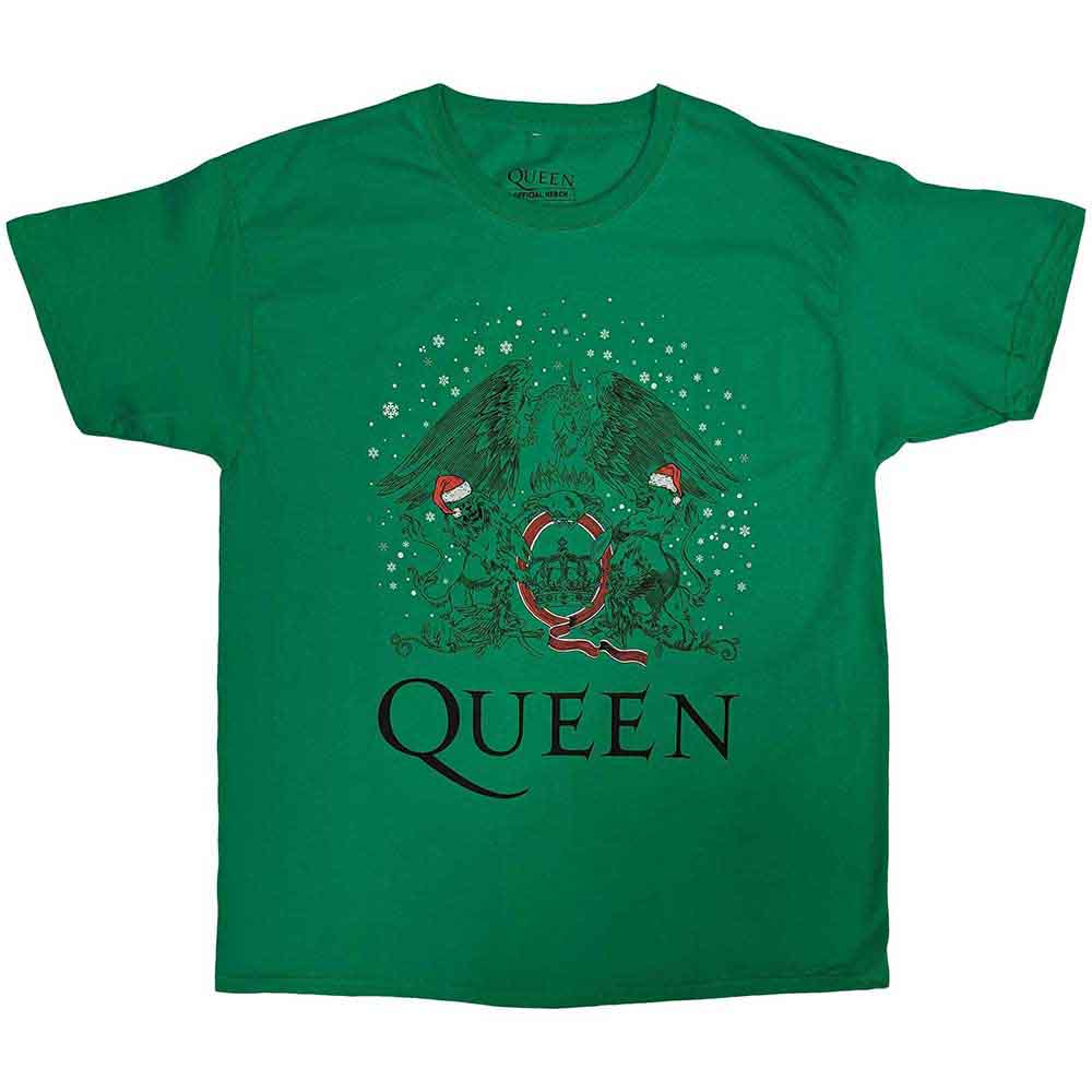 Queen T-Shirt: Holiday Crest