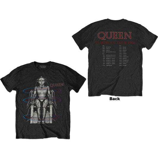 Queen T-Shirt: European Tour 1984