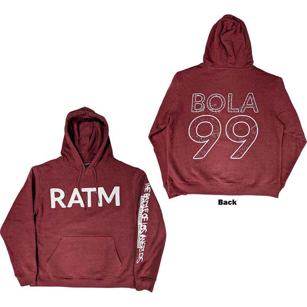 Rage Against The Machine Pullover Hoodie: Battle 99.