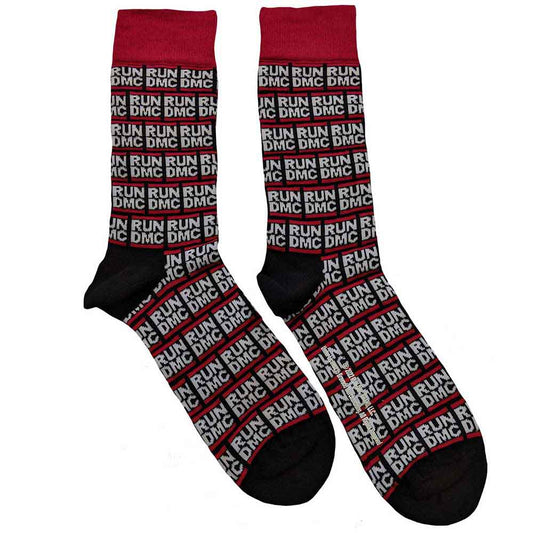 Run DMC Socks: All Over Logo