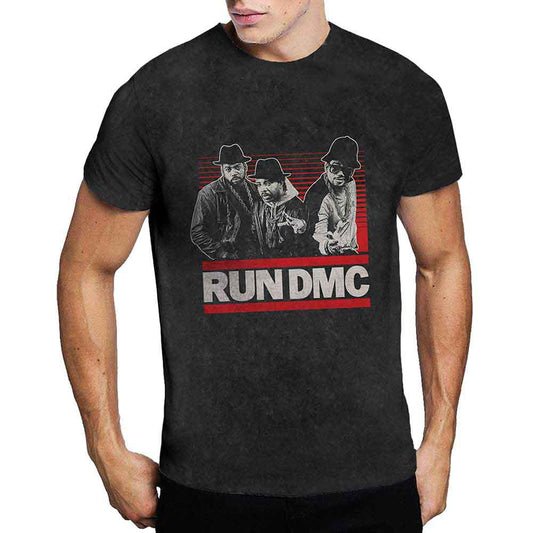 Run DMC T-Shirt: Gradient Bars