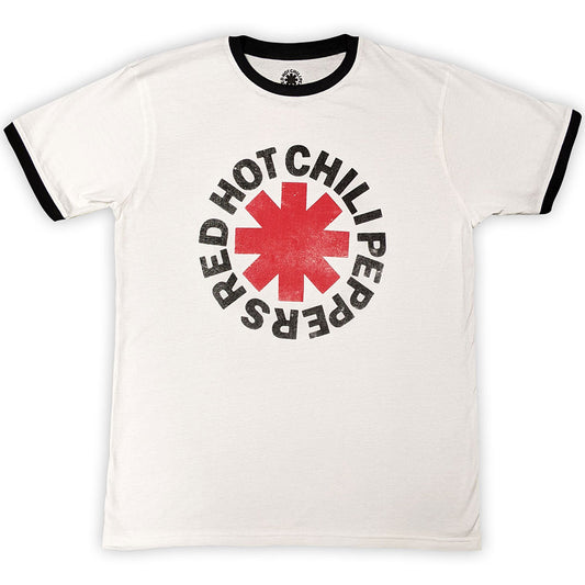 Red Hot Chili Peppers T-Shirt: Logo Ringer
