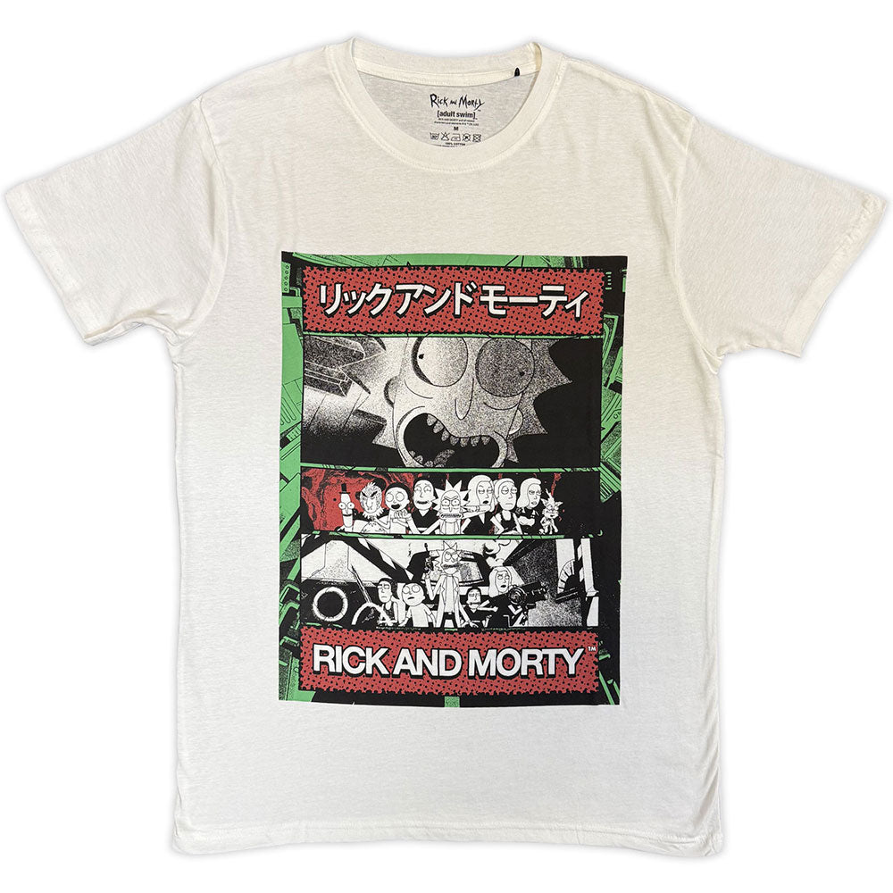 Rick & Morty T-Shirt: Japan Comic