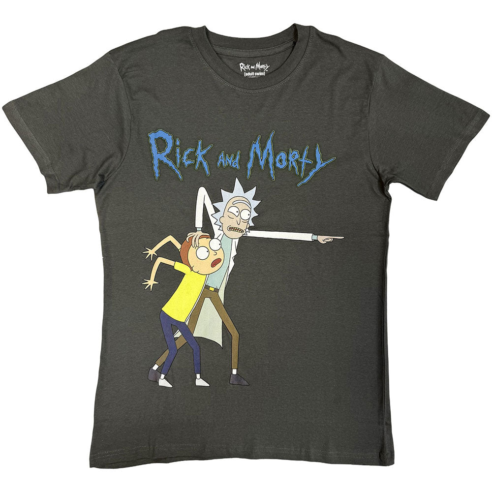 Rick & Morty T-Shirt: Grab And Point