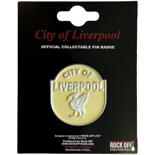 Rock Off Badge: City Of Liverpool Emblem