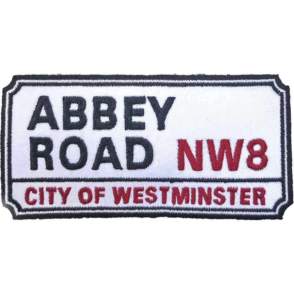 Rock Off Patch: Abbey Road NW London Sign